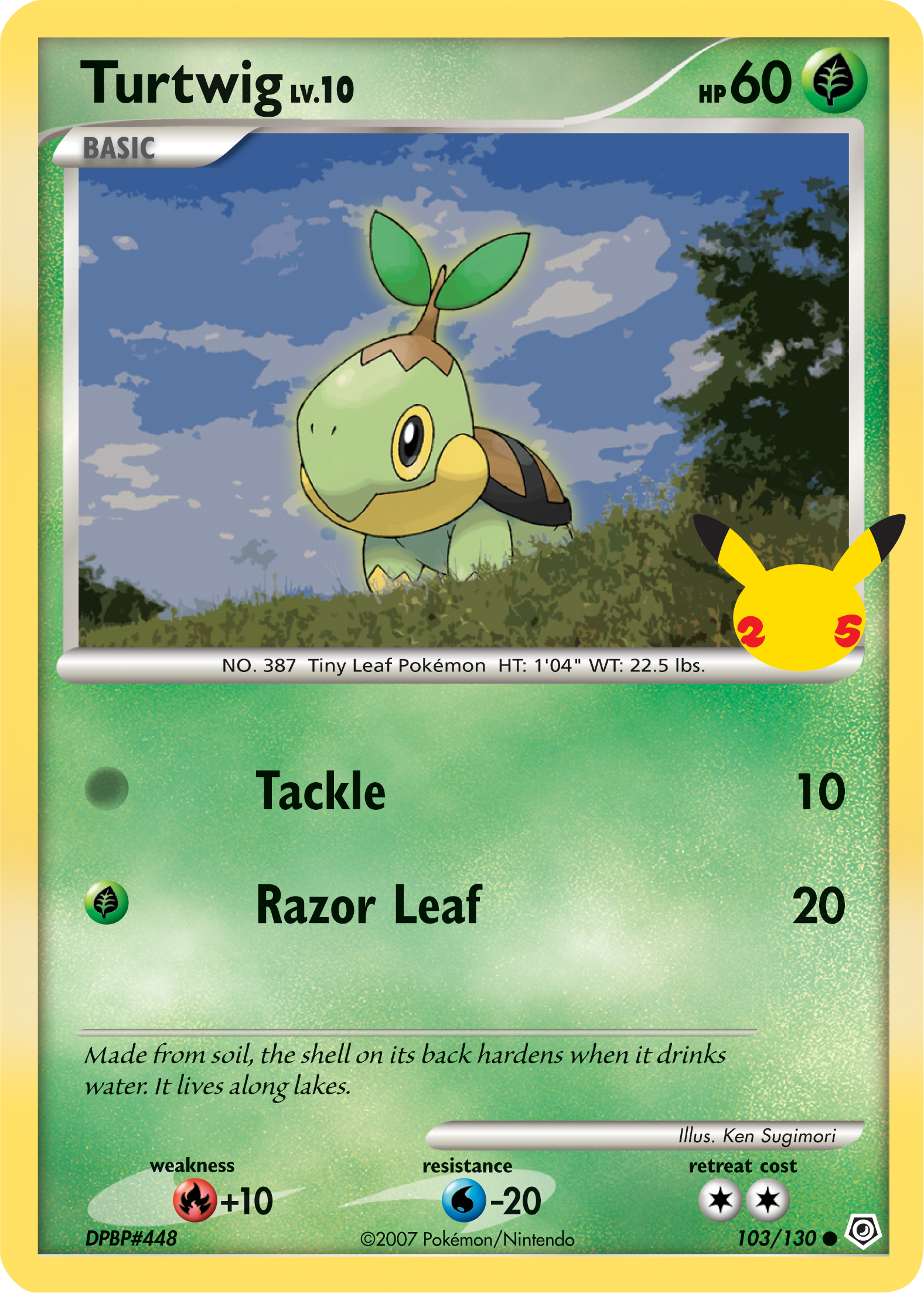 Turtwig (103/130) [First Partner Pack] | Eastridge Sports Cards & Games