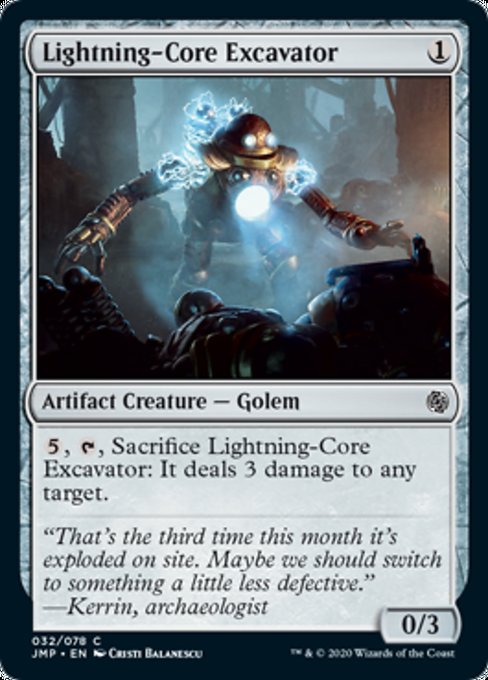Lightning-Core Excavator [Jumpstart] | Eastridge Sports Cards & Games