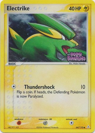 Electrike (64/110) (Stamped) [EX: Holon Phantoms] | Eastridge Sports Cards & Games