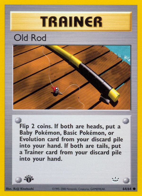 Old Rod (64/64) [Neo Revelation 1st Edition] | Eastridge Sports Cards & Games