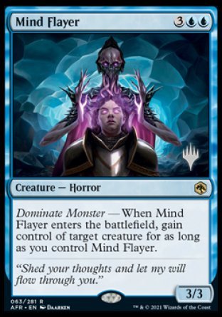 Mind Flayer (Promo Pack) [Dungeons & Dragons: Adventures in the Forgotten Realms Promos] | Eastridge Sports Cards & Games