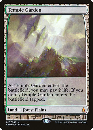 Temple Garden [Zendikar Expeditions] | Eastridge Sports Cards & Games