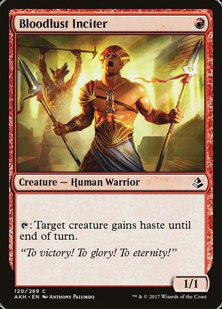 Bloodlust Inciter [Amonkhet] | Eastridge Sports Cards & Games