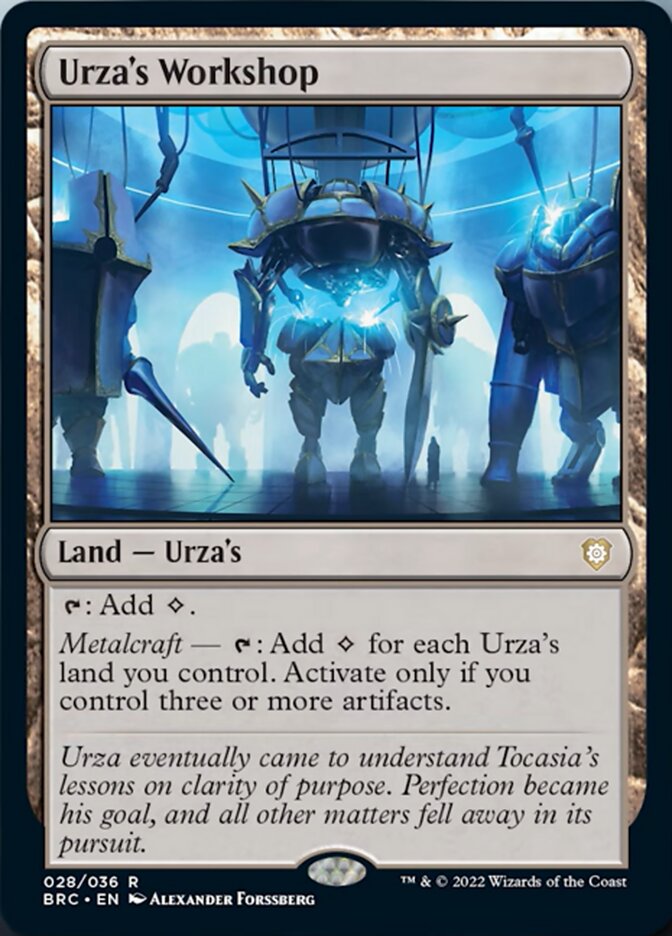 Urza's Workshop [The Brothers' War Commander] | Eastridge Sports Cards & Games