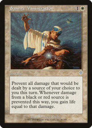 Samite Ministration [Invasion] | Eastridge Sports Cards & Games
