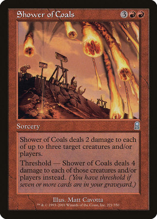 Shower of Coals [Odyssey] | Eastridge Sports Cards & Games