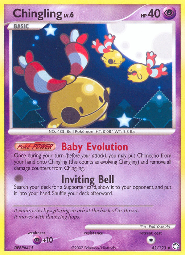 Chingling (42/123) [Diamond & Pearl: Mysterious Treasures] | Eastridge Sports Cards & Games