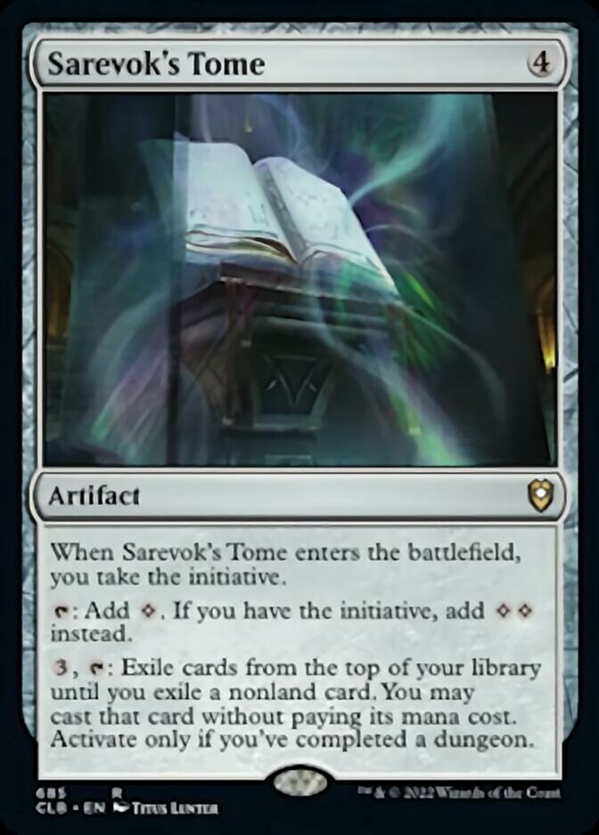 Sarevok's Tome [Commander Legends: Battle for Baldur's Gate] | Eastridge Sports Cards & Games