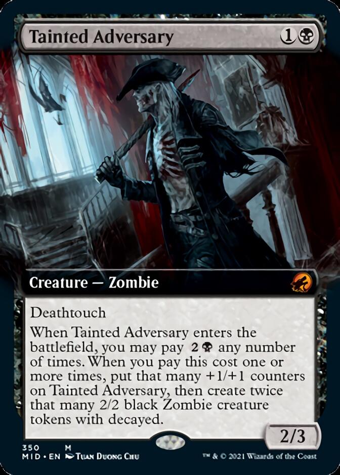 Tainted Adversary (Extended) [Innistrad: Midnight Hunt] | Eastridge Sports Cards & Games