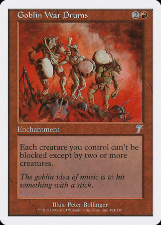 Goblin War Drums [Seventh Edition] | Eastridge Sports Cards & Games