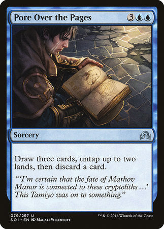 Pore Over the Pages [Shadows over Innistrad] | Eastridge Sports Cards & Games
