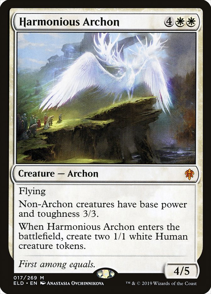 Harmonious Archon [Throne of Eldraine] | Eastridge Sports Cards & Games