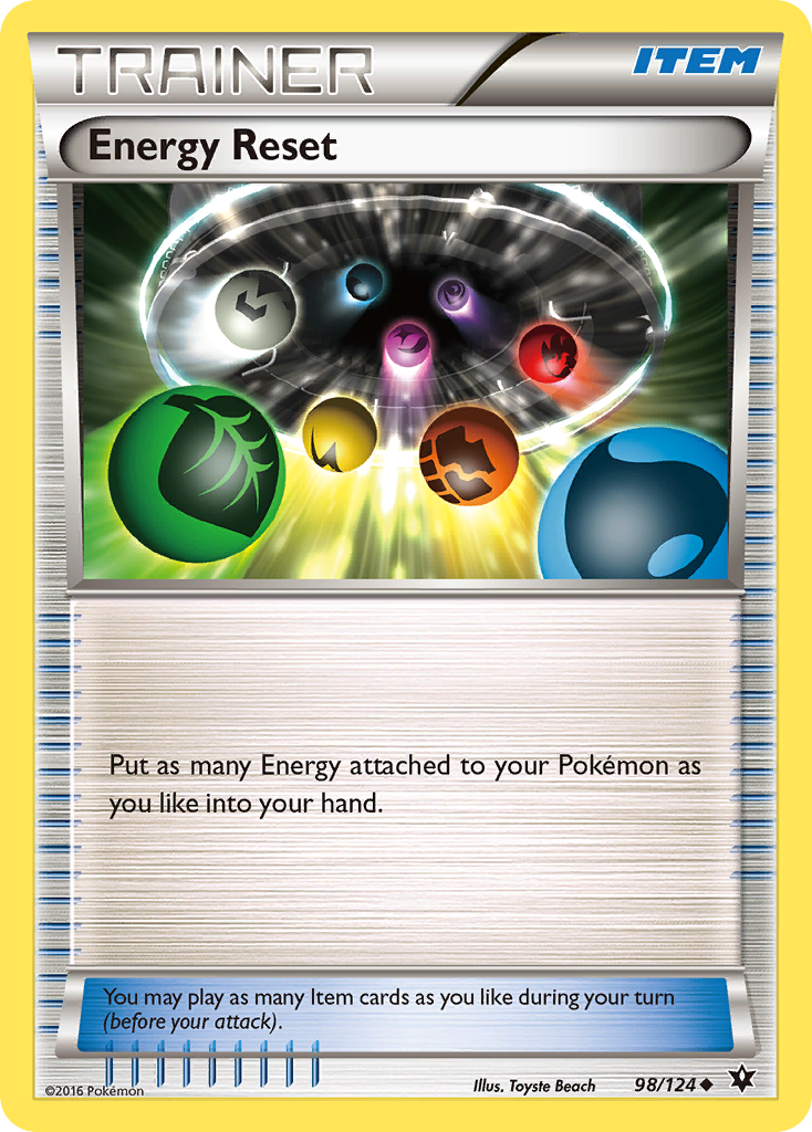 Energy Reset (98/124) [XY: Fates Collide] | Eastridge Sports Cards & Games