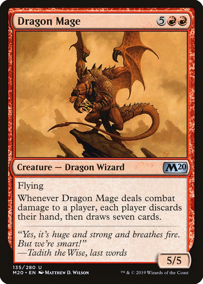 Dragon Mage [Core Set 2020] | Eastridge Sports Cards & Games