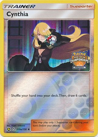 Cynthia (119a/156) (Regional Championship Promo) [Sun & Moon: Ultra Prism] | Eastridge Sports Cards & Games