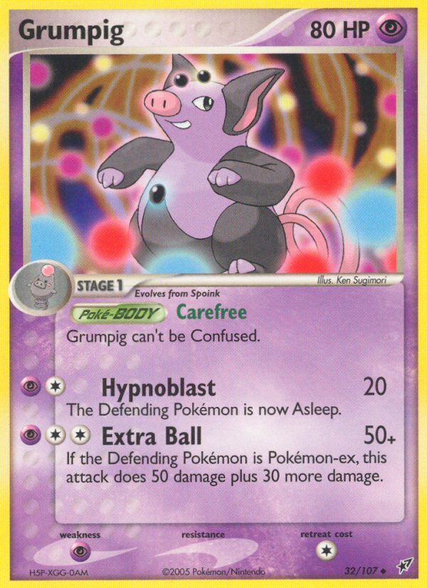 Grumpig (32/107) [EX: Deoxys] | Eastridge Sports Cards & Games
