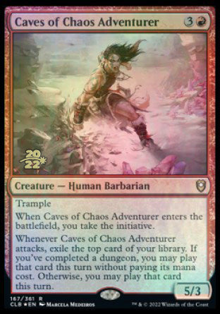 Caves of Chaos Adventurer [Commander Legends: Battle for Baldur's Gate Prerelease Promos] | Eastridge Sports Cards & Games