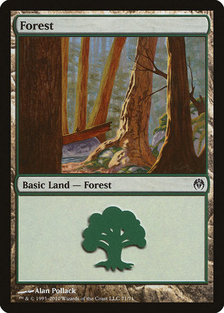 Forest (71) [Duel Decks: Phyrexia vs. the Coalition] | Eastridge Sports Cards & Games