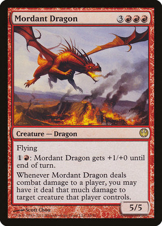 Mordant Dragon [Duel Decks: Knights vs. Dragons] | Eastridge Sports Cards & Games