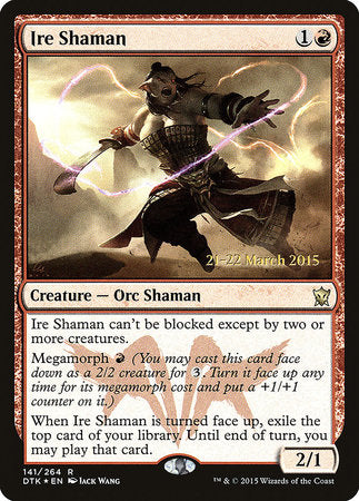 Ire Shaman [Dragons of Tarkir Promos] | Eastridge Sports Cards & Games