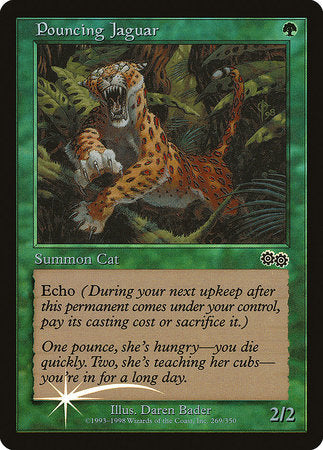 Pouncing Jaguar [Arena League 1999] | Eastridge Sports Cards & Games