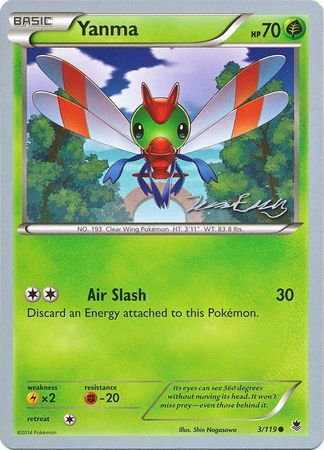 Yanma (3/119) (Bebe - Jesper Eriksen) [World Championships 2016] | Eastridge Sports Cards & Games