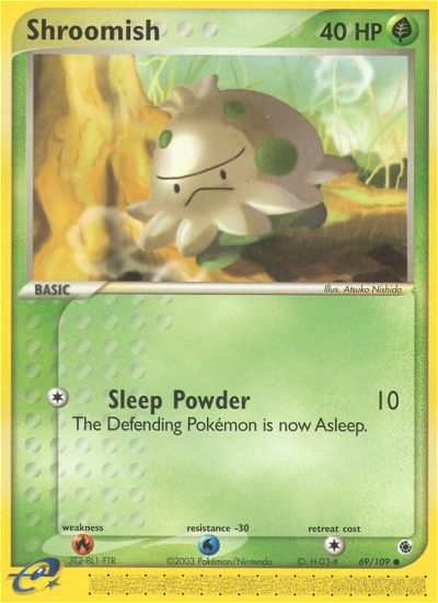 Shroomish (69/109) [EX: Ruby & Sapphire] | Eastridge Sports Cards & Games