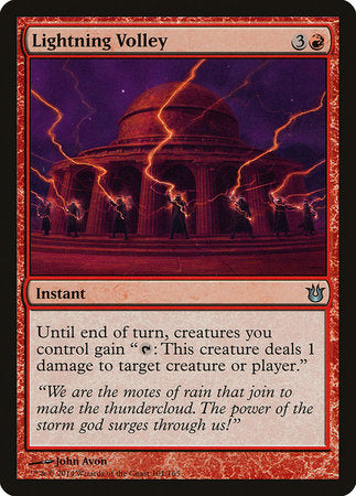 Lightning Volley [Born of the Gods] | Eastridge Sports Cards & Games