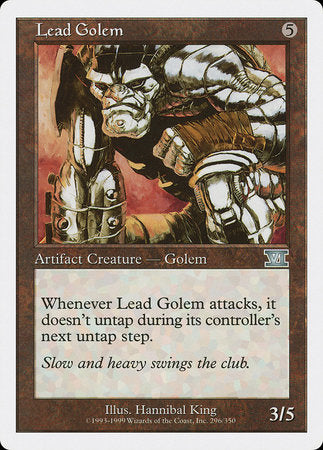 Lead Golem [Classic Sixth Edition] | Eastridge Sports Cards & Games
