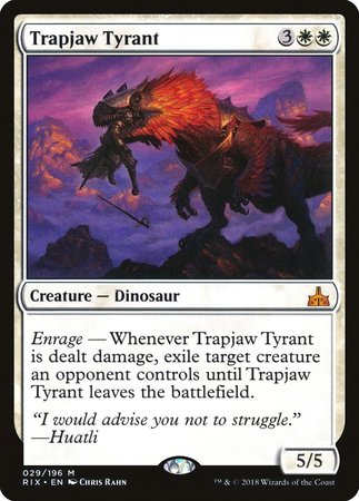 Trapjaw Tyrant [Rivals of Ixalan] | Eastridge Sports Cards & Games