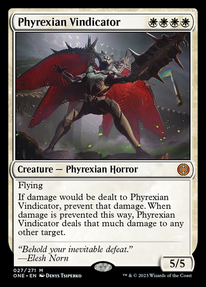 Phyrexian Vindicator [Phyrexia: All Will Be One] | Eastridge Sports Cards & Games