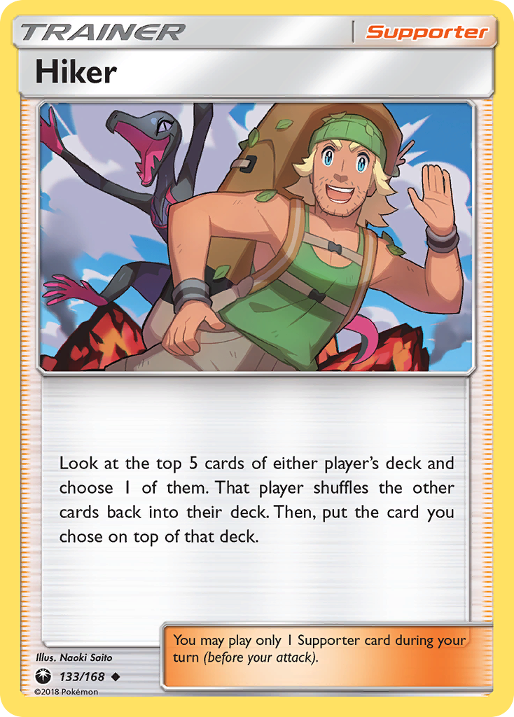 Hiker (133/168) [Sun & Moon: Celestial Storm] | Eastridge Sports Cards & Games