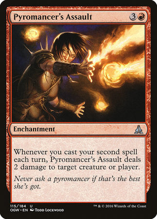 Pyromancer's Assault [Oath of the Gatewatch] | Eastridge Sports Cards & Games