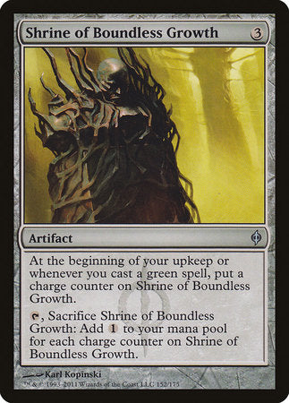 Shrine of Boundless Growth [New Phyrexia] | Eastridge Sports Cards & Games