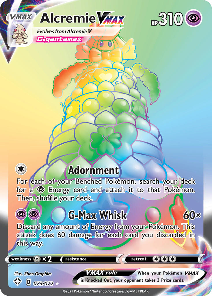 Alcremie VMAX (073/072) [Sword & Shield: Shining Fates] | Eastridge Sports Cards & Games