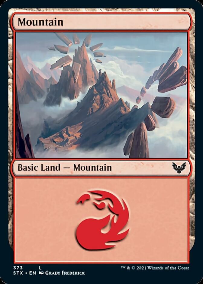 Mountain (#373) [Strixhaven: School of Mages] | Eastridge Sports Cards & Games