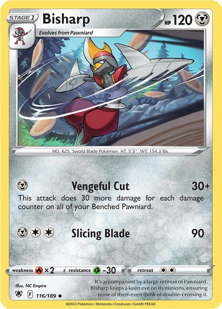 Bisharp (116/189) [Sword & Shield: Astral Radiance] | Eastridge Sports Cards & Games