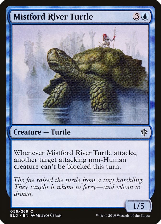 Mistford River Turtle [Throne of Eldraine] | Eastridge Sports Cards & Games