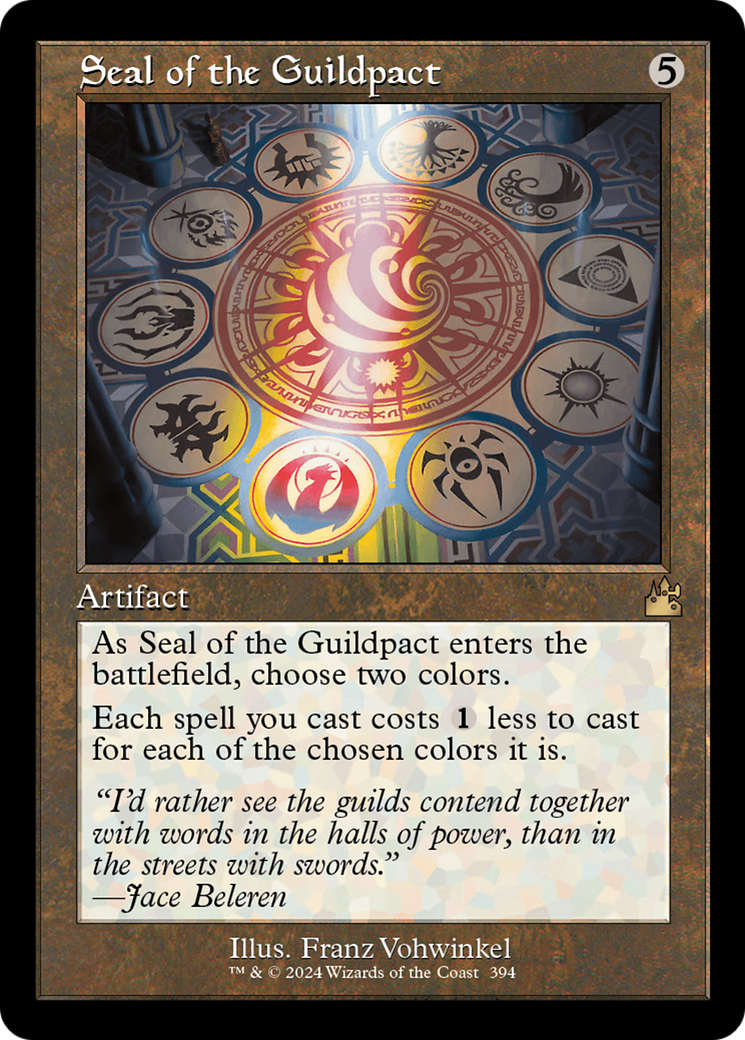 Seal of the Guildpact (Retro Frame) [Ravnica Remastered] | Eastridge Sports Cards & Games