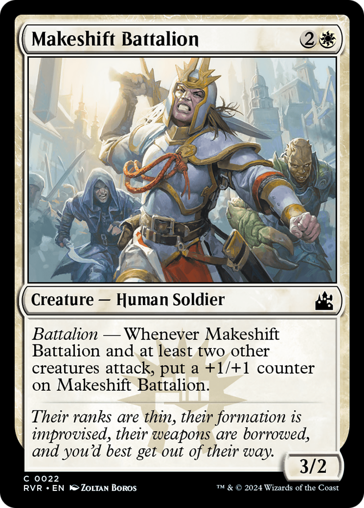 Makeshift Battalion [Ravnica Remastered] | Eastridge Sports Cards & Games