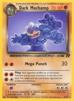 Dark Machamp (27/82) [Team Rocket Unlimited] | Eastridge Sports Cards & Games