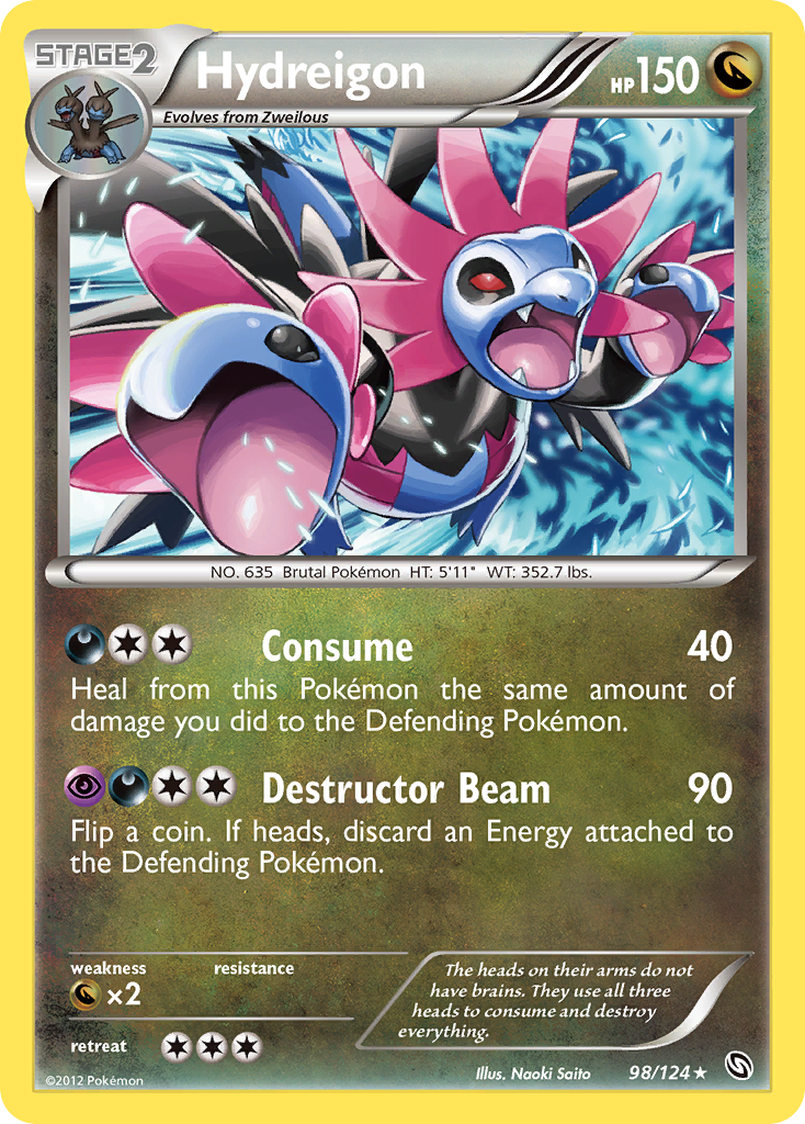 Hydreigon (98/124) [Black & White: Dragons Exalted] | Eastridge Sports Cards & Games