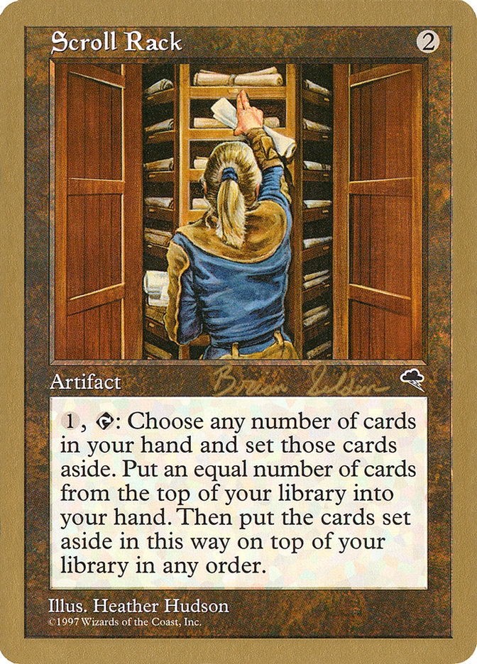 Scroll Rack (Brian Selden) [World Championship Decks 1998] | Eastridge Sports Cards & Games