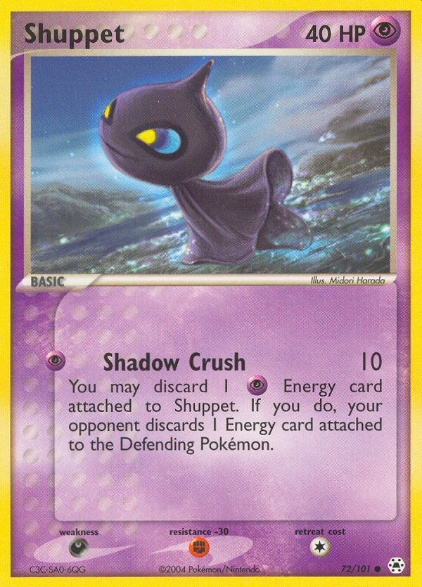 Shuppet (72/101) [EX: Hidden Legends] | Eastridge Sports Cards & Games