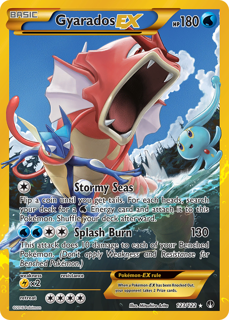 Gyarados EX (123/122) [XY: BREAKpoint] | Eastridge Sports Cards & Games