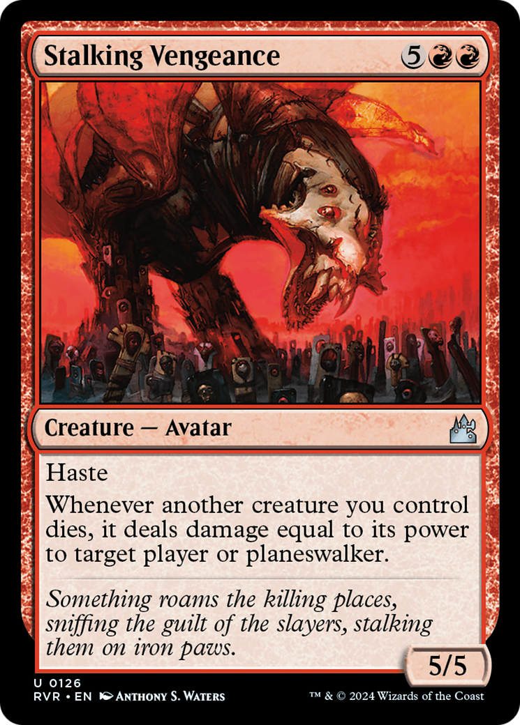 Stalking Vengeance [Ravnica Remastered] | Eastridge Sports Cards & Games