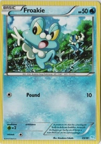 Froakie (23/30) [XY: Trainer Kit 3 - Suicune] | Eastridge Sports Cards & Games