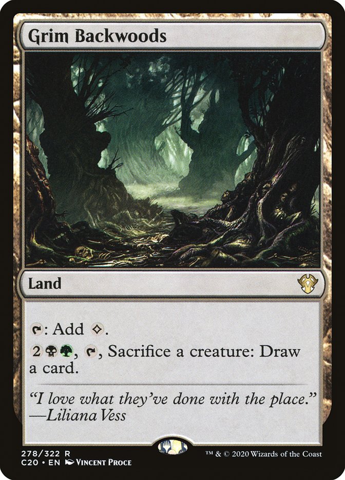 Grim Backwoods [Commander 2020] | Eastridge Sports Cards & Games