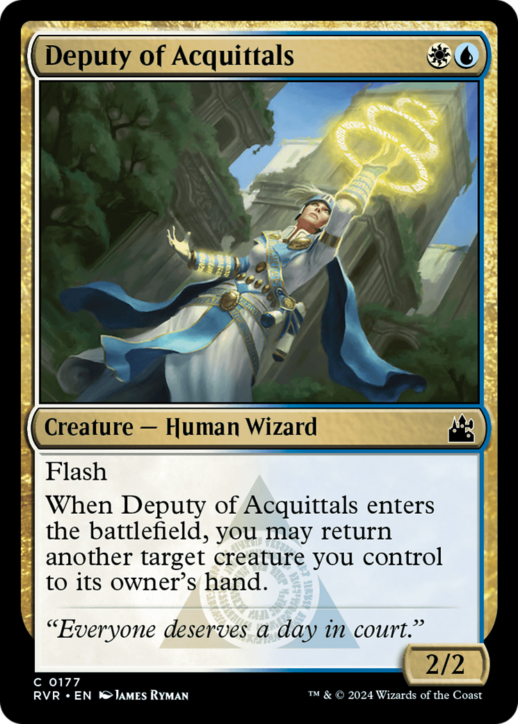 Deputy of Acquittals [Ravnica Remastered] | Eastridge Sports Cards & Games