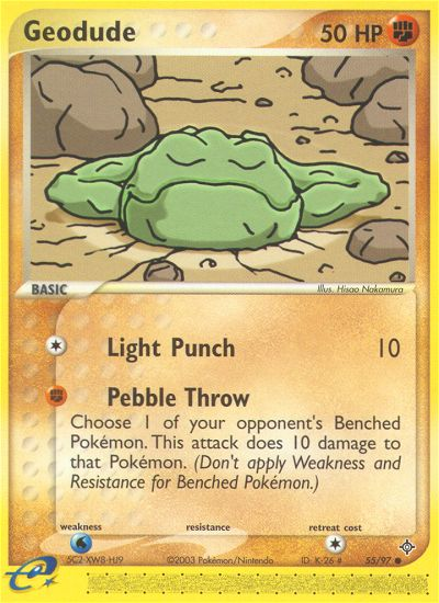 Geodude (55/97) [EX: Dragon] | Eastridge Sports Cards & Games